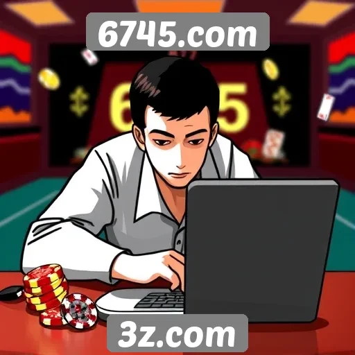 Análise da experiência do usuário em 6745.com