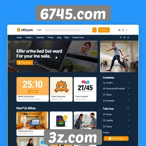 Interface do usuário do 6745.com recebe atualização significativa
